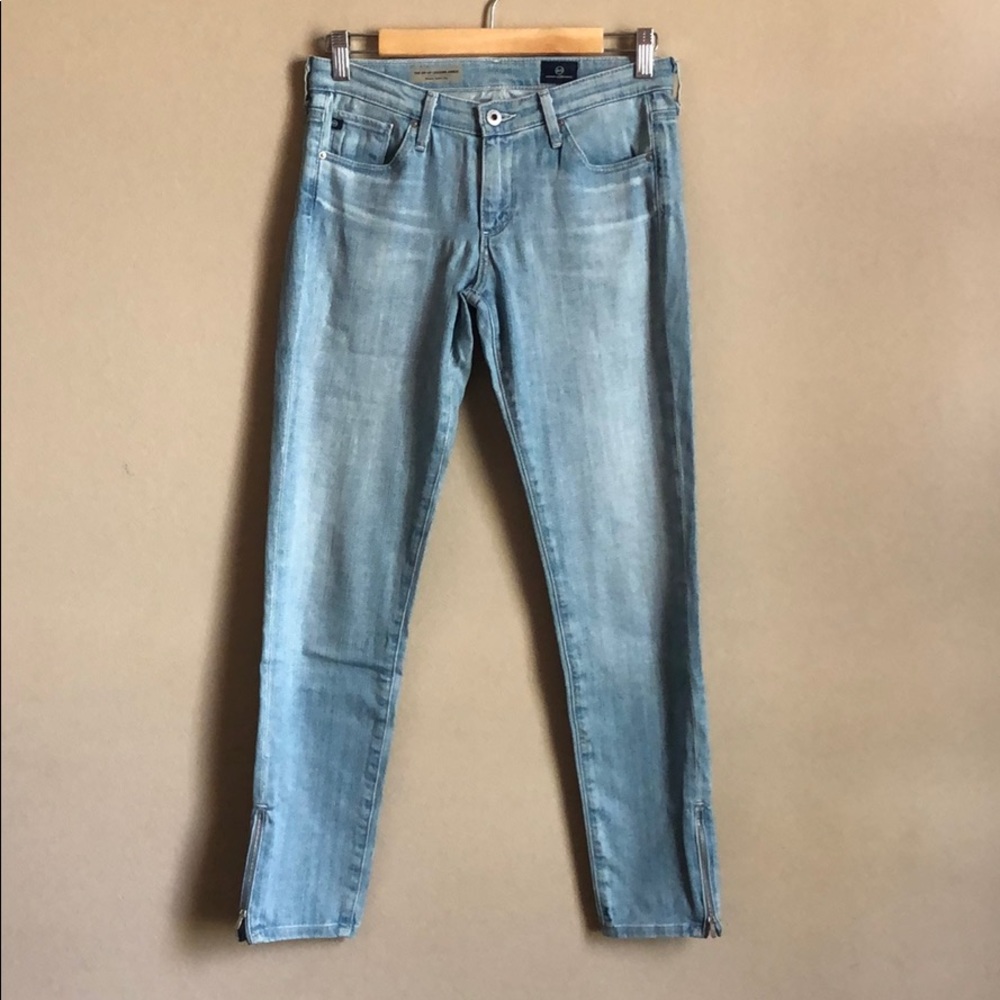 Adriano Goldschmied the Zip Up Skinny Ankle Jeans